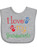 Inktastic I Love My Grandparents Gift Baby Boy Or Baby Girl Bib