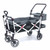 Creative Outdoor Push And Pull Titanium Stroller Wagon Black