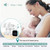Piaek Electric Breast Pump, Dual Suction Breastfeeding Massage Pump 4 Mode 10 Level
