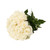 White Roses 50 Cm - Fresh Cut Flowers - 125 Stems - By Bloomingmore