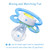 Littleforbig Bigshield Generation-ii Adult Sized Pacifier Baby Cuties Pattern Blue Kitty