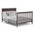 Storkcraft Horizon 5-in-1 Convertible Baby Crib, Espresso