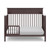 Storkcraft Horizon 5-in-1 Convertible Baby Crib, Espresso