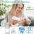 Costway Electric Double Breast Pump, Breast Pump, Portable Dual Suction Nursing Breastfeeding Pump