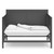 Baby Crib With Changing Table 2 Piece Set In Slate Gray