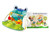 Faci Sit-me-up Floor Seat With 2 Linkable Toys, Citrus Frog