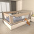 Bed Rails For Toddlers, Extra Tall Specially Designed For Twin, Full, Queen, King Size - Safety Bed Guard Rails For Kids (one Side 74.8 X 27”, Khaki)
