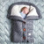 Newborn Baby Infant Knit Swaddle Wrap Swaddling Blanket Winter Warm Sleeping Bag