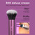 Real Techniques Eye Shade & Blend Makeup Brush Trio, For Layering Powder Shadows Evenly, Shaping & Grooming Brows, Defined Makeup Look, 3 Count