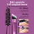 Real Techniques Eye Shade & Blend Makeup Brush Trio, For Layering Powder Shadows Evenly, Shaping & Grooming Brows, Defined Makeup Look, 3 Count