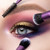 Real Techniques Eye Shade & Blend Makeup Brush Trio, For Layering Powder Shadows Evenly, Shaping & Grooming Brows, Defined Makeup Look, 3 Count