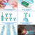 Baby Healthcare Kit, 23 In 1 Newborn Nursery Health Care Set For Newborn Infant Toddlers Baby Boys Girls Kids Haircut Tools (0-3 Years+) - Blue