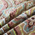 Wannatoo Comforter Cotton Bedding Set With Shams, Brown Damask, King