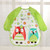 Baby Toddler Boy Girl Long Sleeve Letter Waterproof Feeding Art Apron Bib Smock