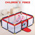 Feng Baby Playpen, Kids Large Playard, Indoor & Outdoor Kids Activity Center, Playpen For Babies, Infant Safety Gates, Sturdy Play Yard For Toddler, Children's Fences Packable & Portable