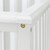 South Shore Coastal Baby Crib With Toddler Rail, White