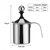 400ml/800ml Manual Milk Frother Stainless Steel Mesh Milk Creamer Foam Mesh Coffee Foamer Creamer