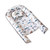 Baby Lounger Floral Nest Cotton Newborn Bassinet Infant Portable Crib Nests Pillow For Travel Snuggle Bed Sleep