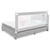 Infans 69" Bed Rails For Toddlers Vertical Lifting Baby Bedrail Guard With Lock Grey