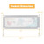 Infans 69" Bed Rails For Toddlers Vertical Lifting Baby Bedrail Guard With Lock Grey