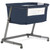 Dream On Me Waves Bassinet And Bedside Sleeper And Playard , Compact Portable And Travel Friendly , Grows With Baby, Blue