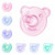 Baby Pacifier Newborn Soft Silicone Bpa Free Pacifiers, 0-3m, 4 Pack