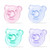 Baby Pacifier Newborn Soft Silicone Bpa Free Pacifiers, 0-3m, 4 Pack