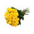 Yellow Roses 50 Cm - Fresh Cut Flowers - 50 Stems