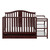 Graco Solano 5-in-1 Convertible Baby Crib & Changer Espresso