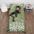Everything Kids Dinosaur Green Camouflage 4 Piece Toddler Bedding Set