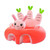 Baby Sitting Chair Infant Support Seat Soft Animal Shaped Chair Portable Dining Chair Support For Baby Infants
