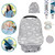 Dodo Babies Multi Purpose Nursing Cover For Breastfeeding With Pacifier Clips, Case And Storage Bag