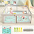 Pkinoicy Playpen With Mat, 59x59x27inch Grey Baby Playpen For Babies And Toddlers, Extra Large Baby Playpen With Mat