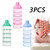 3pcs Stackable Baby Milk Powder Formula Dispenser, Formula Container For Travel, No Spill Snack Storage Container, Bpa Free