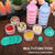 3pcs Stackable Baby Milk Powder Formula Dispenser, Formula Container For Travel, No Spill Snack Storage Container, Bpa Free