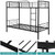 Metal Bunk Beds, Dfito Modern Twin Over Twin Bunk Beds With Safety Guard Rails And 1 Side Ladders,separate Into 2 Twin Beds, Twin Bed Frame No Box Spring Needed For Office Dorm/school/home,black,dj59