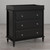 Little Seeds Rowan Valley Linden 3-drawer Changing Table, Black