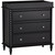 Little Seeds Rowan Valley Linden 3-drawer Changing Table, Black