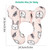 Vocheer Soft Head Neck Support Travel Pillow For Car Seat Stroller Pushchair, Pink Bear