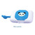 Toma Cute Cartoon Panda Portable Baby Wipes Dispenser, Wipe Case Travel Wet Wipes Holder Waterproof With Sealed Zipper