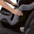 Evenflo Symphony Elite All-in-one Convertible Car Seat, Solid Print Gray