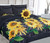 Comforter Set Matching Fitted Sheet Set And Pillow Sham Plushie Toy Twin Size Sunflower Black Bag Print Design Supersoft For Girls, Boys Bedroom Décor