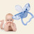 Infant Appease Pacifier Silicone Dropping Automatic Closing Baby Pacifier New