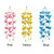 Wind Chime Handmade Felt Ball Nursery Decor Toys Baby Crib Mobile Cute Butterf