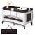 Topbuy Baby Crib Infant Bassinet Bed Folding With Carry Bag Coffee