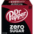 Dr Pepper Zero Sugar Soda, 12 Fl Oz Cans, 24 Pack