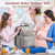 Camp With Pro Waterproof Changing Station Backpack Diaper Bag, Solid Print