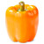 Fresh Orange Bell Pepper, 1 Each