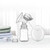 Swtroom Electric Intelligent Breast Pump, Bpa-free Usb Dual Breast Pump Safety Comfortable And Lightweight Automatic Massage Postpartum Breast Pump, 150ml Milk Storage Bottle With Lid And Nipple