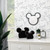 Disney Mickey Mouse Shaped Wooden Decorative Mirror